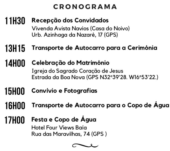 Manualidades (12): Cronogramas, croquis e outras formas pictóricas de comunicar com os vossos convidados 1