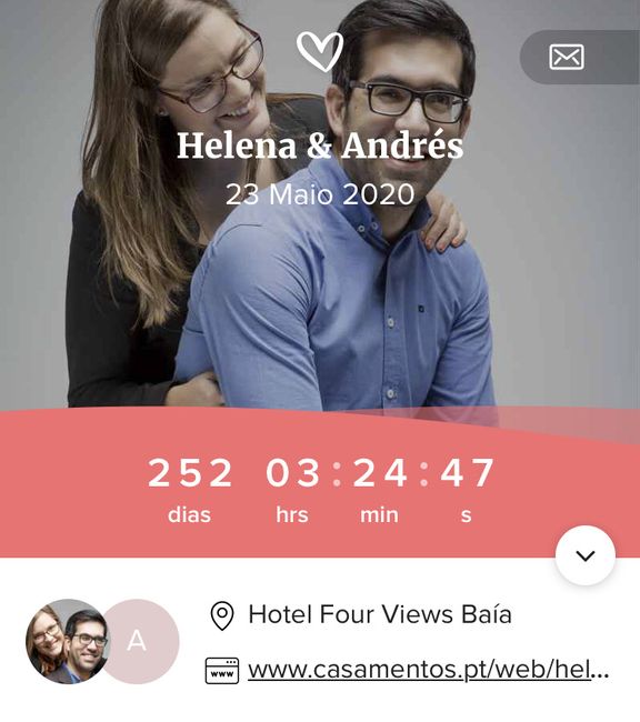 Quantos dias, horas, minutos e segundos faltam para o teu dia C? - 1