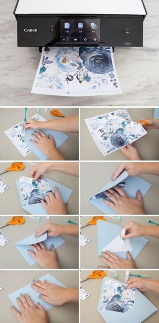 Manualidades (13): Envelopes diferentes para os vossos convites 2