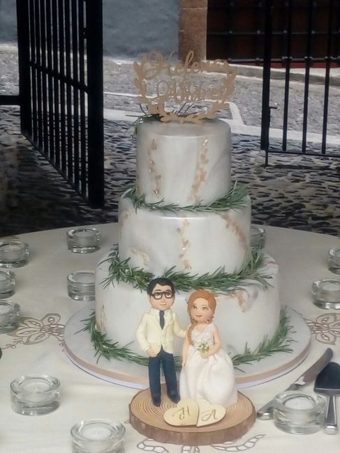 O bolo de casamento: BRANCO ou COLORIDO? 3