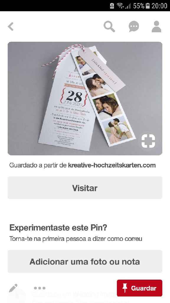 Já tens os teus convites? Mostra-nos! - 1