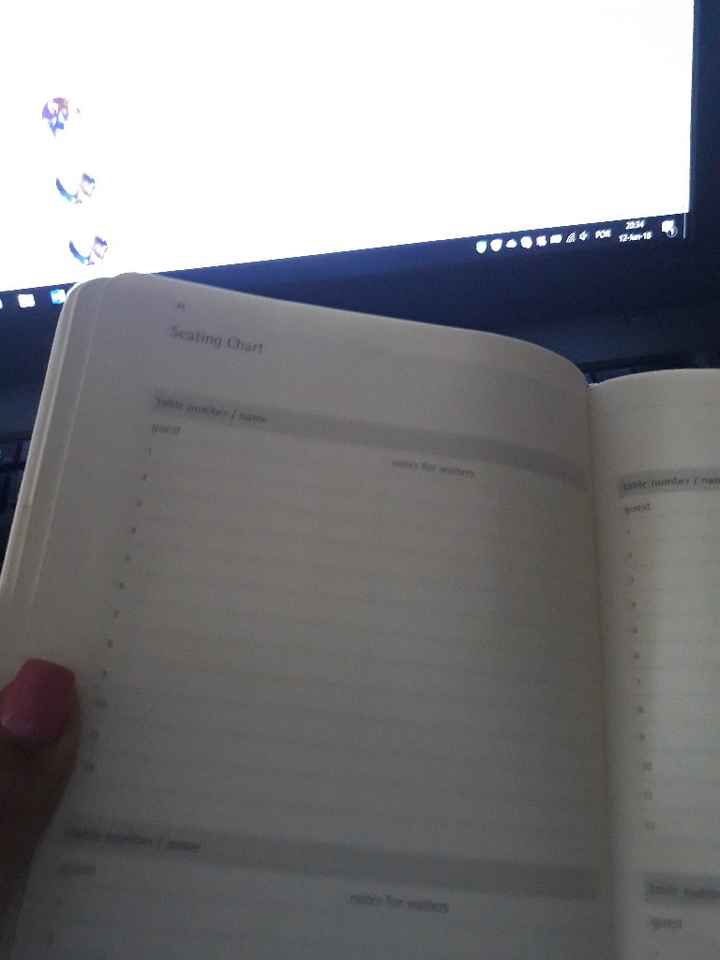Agenda da noiva - 7