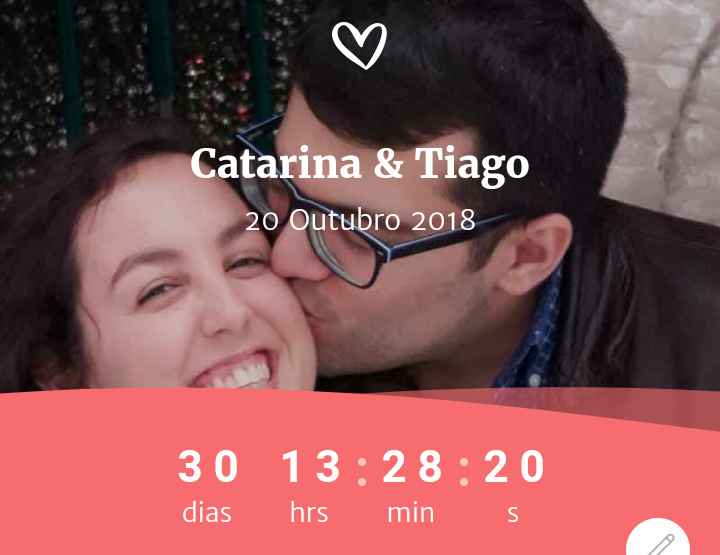 30 dias... OMG!