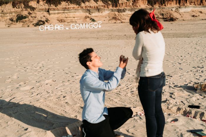 Onde foi o teu pedido de casamento? 5