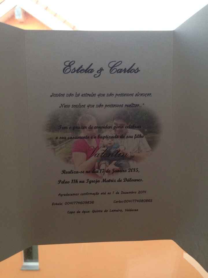 A foto dos vossos convites - 2