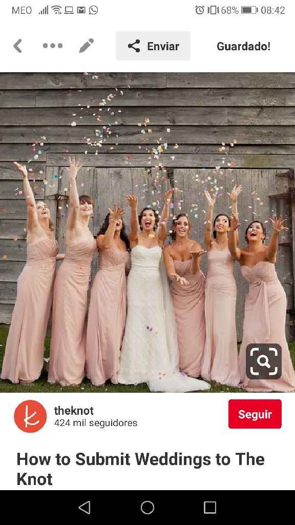 SONHO ou REALIDADE: O look das damas de honor - 1
