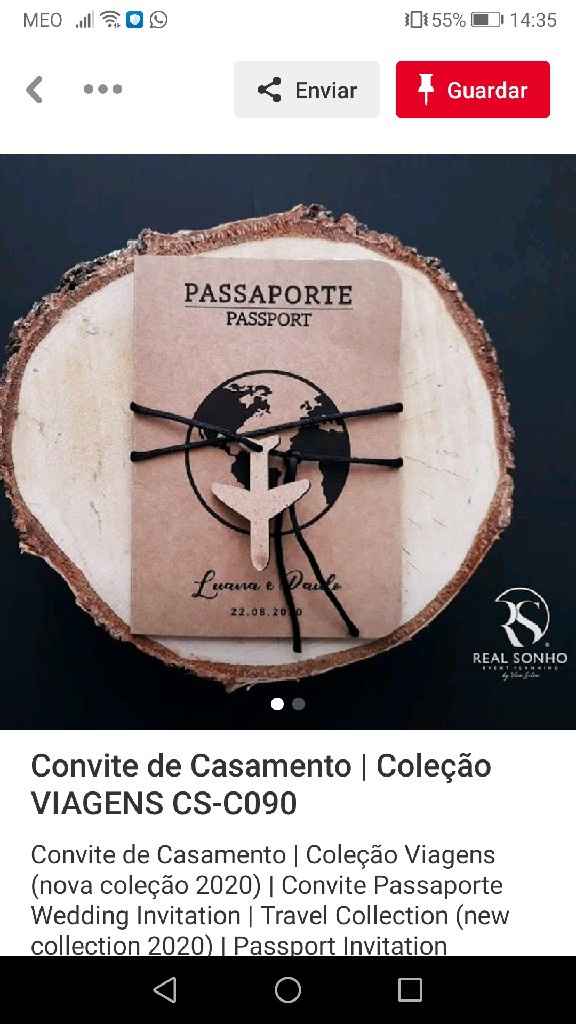 Convites passaporte - 1