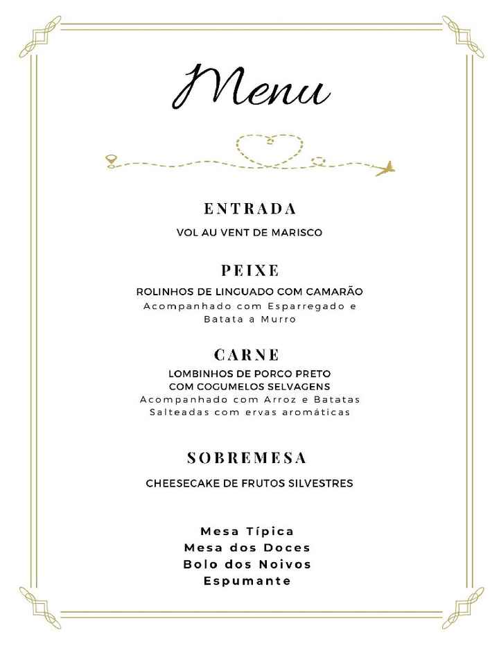 Se já estás a pensar na ementa do teu casamento, esta pergunta é para ti! 😁 - 1