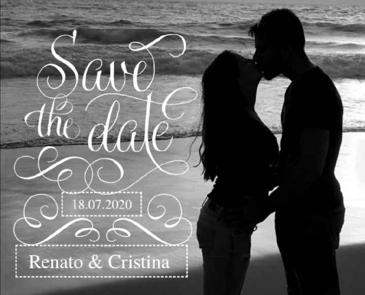 Frase original para o Save the date - 1