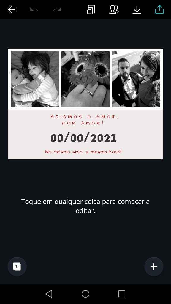 Comunicado da nova data - 1