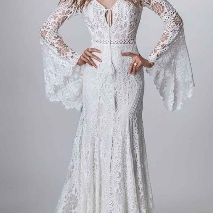 Inspirações para noivas de Outono - Vestido" - 3