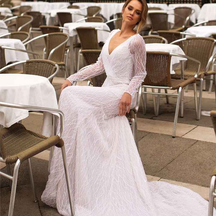 Inspirações para noivas de Outono - Vestido" - 7