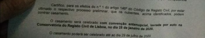 Processo de casamento deveria ser prolongado 1