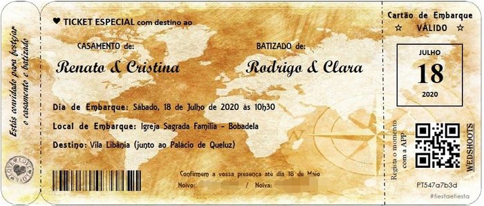 Casamento e batizado... 1