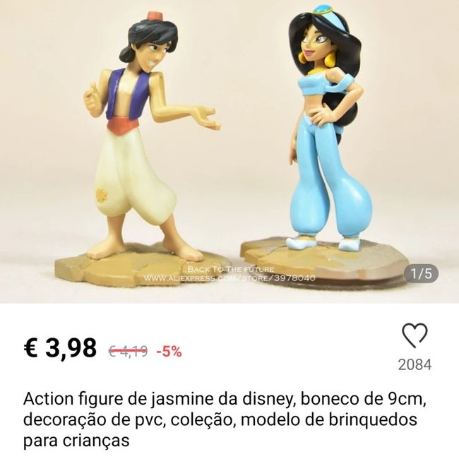 Team Disney - Tapete Aladin/almofada Sapato Cinderela 6