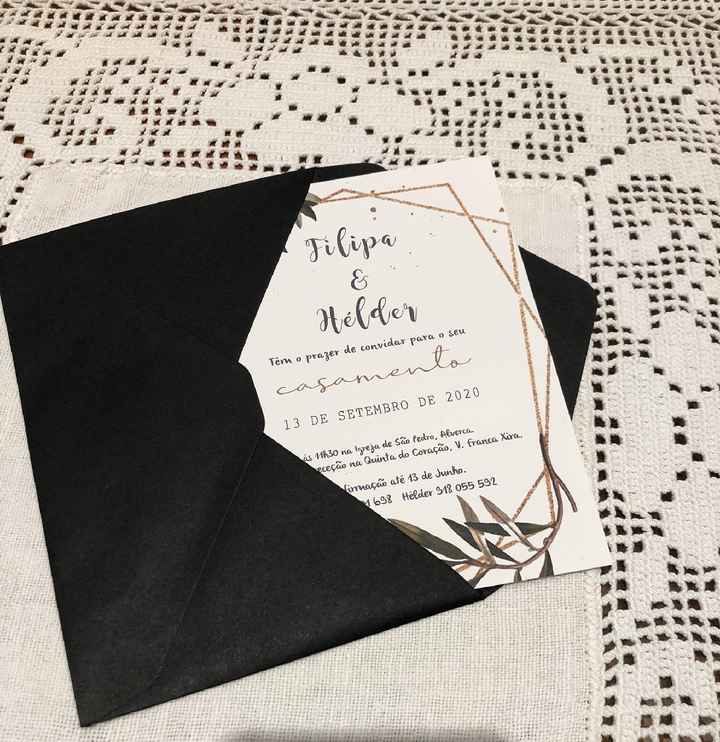 Convites casamento - 1