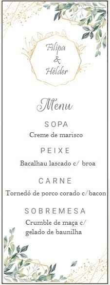 Mensalidade- Ementas - 1