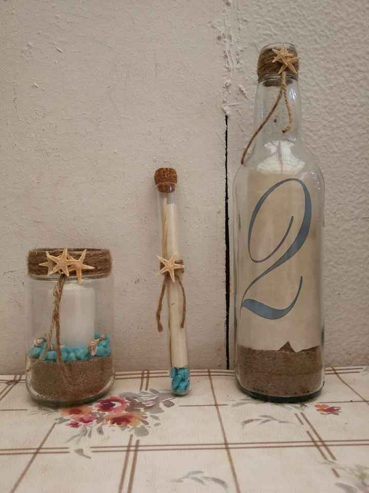 As lembranças , convites , e o marcador de mesa - 1