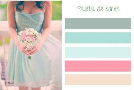 Qual é a combinação de cores do teu casamento? - 1