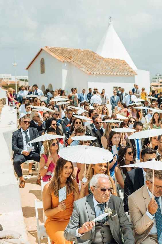Casamentos ao ar live: chapéu de sol ou não? - 1
