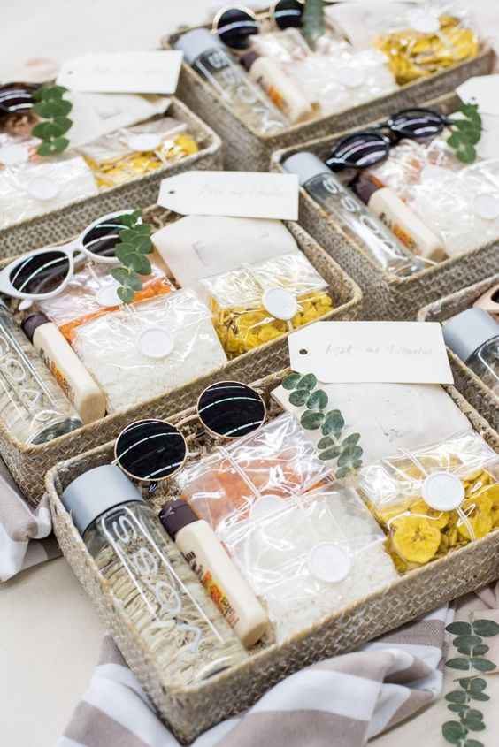 Kit de boas-vindas para um casamento na praia! Em qual votas? - 1