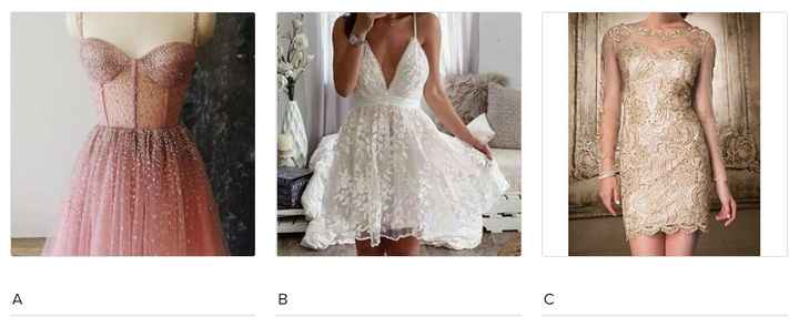 Este vestido da noiva para a festa, inspirado na passagem do ano! - 1