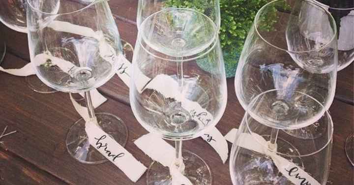 5 formas de marcares os copos dos convidados! - 4