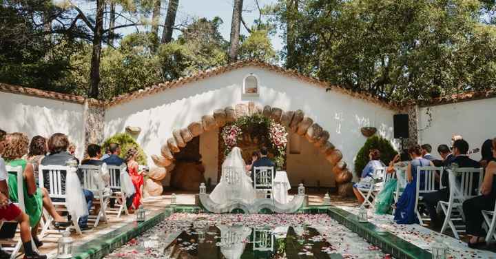 O teu casamento vai ser ao ar livre ou local fechado? - 1