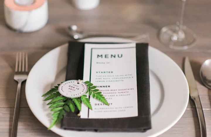 Quantos pratos terá o menu do teu casamento? - 1