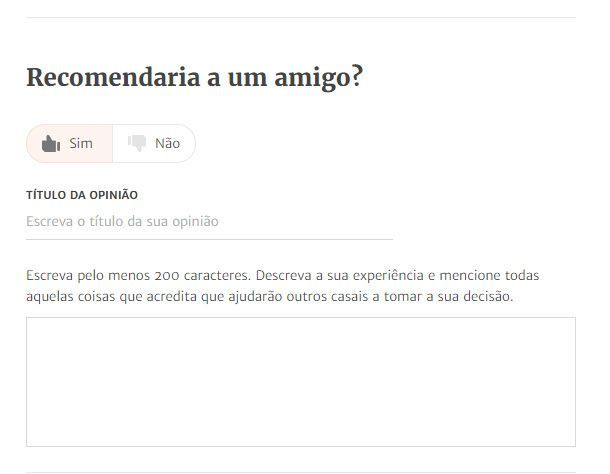 Ganha 5 bilhetes por opinar sobre um Fornecedor! 3