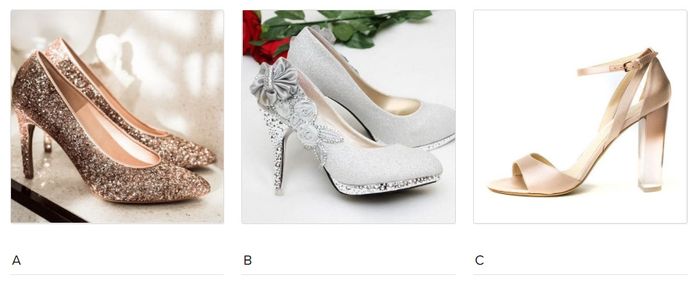 Estes sapatos para a noiva, inspirados na passagem do ano! 2