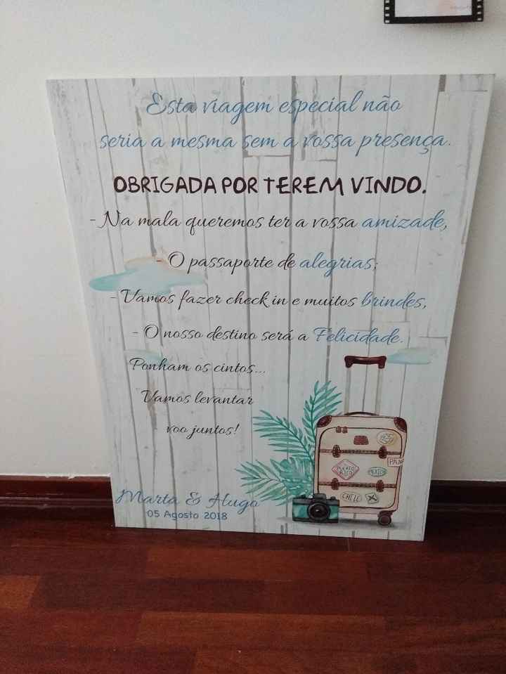 placard de agradecimento