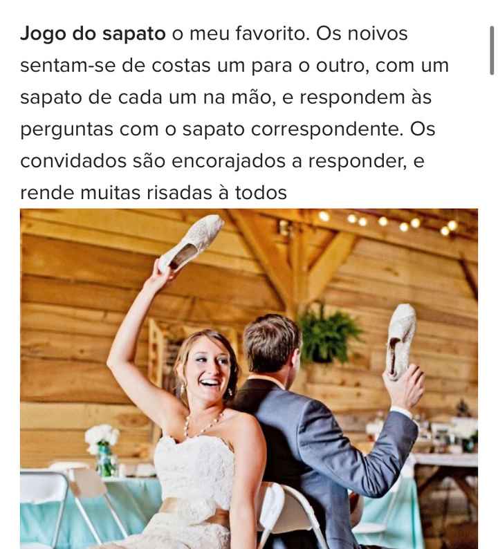 Jogos e/ou partidas divertidas - 1