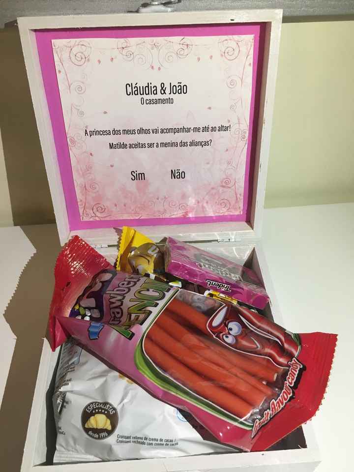 Convite menina das alianças - 1