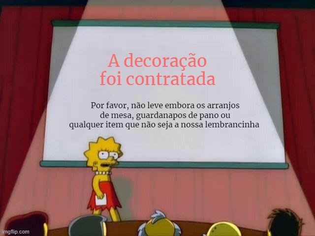 Verdades sobre a organização do casamento! Comente aqui: - 3