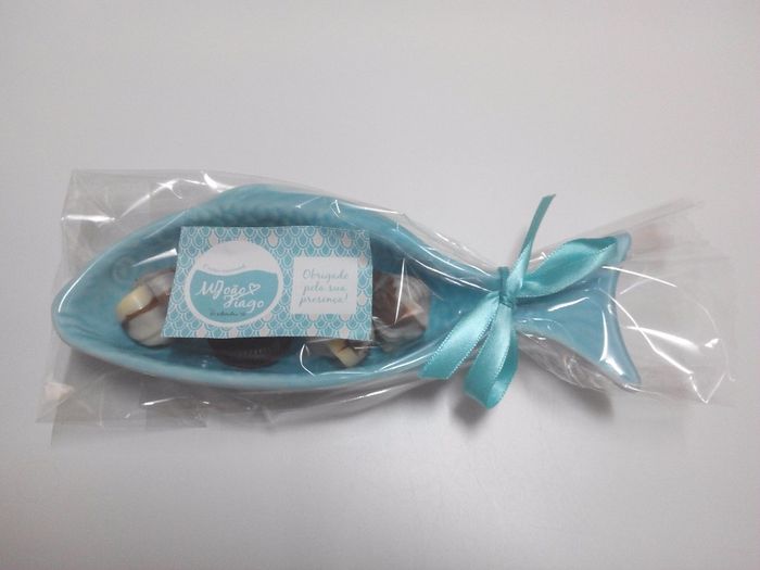 Peixinho com chocolates para as Senhoras