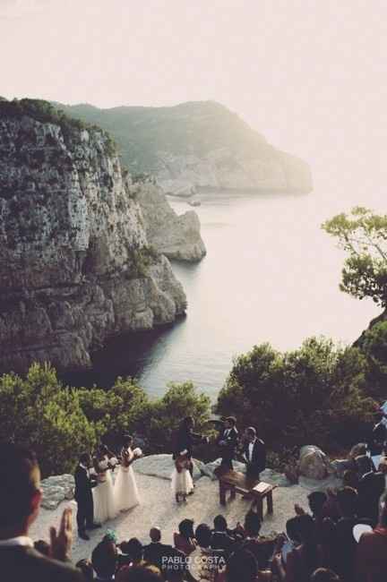 13. A chegada à cerimónia 