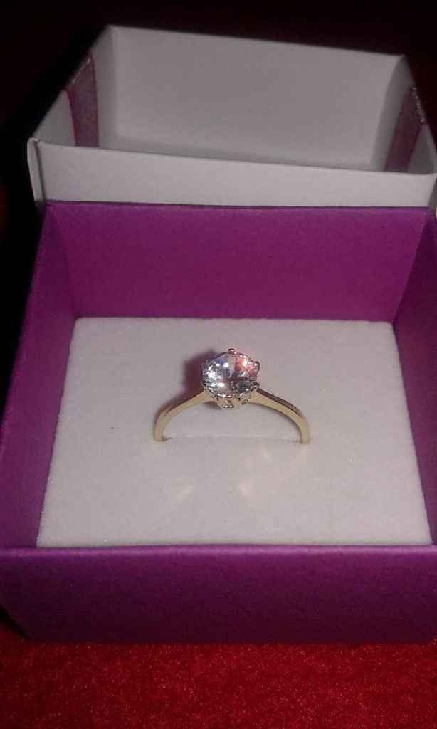 Anel de noivado 💍 - 1