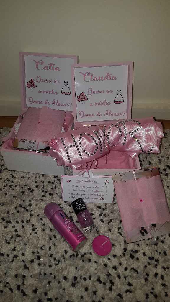 Convite para as Damas de Honor