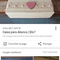 Porta alianças - inspirações - 1