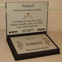 Convite para os padrinhos