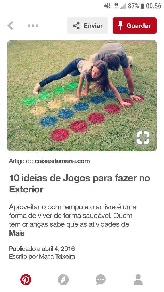 Inspirações jogos no exterior - 1
