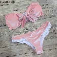 Biquinis/triquinis para a lua de mel in pink - 9