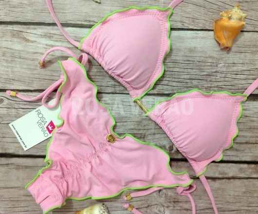 Biquinis/triquinis para a lua de mel in pink - 12