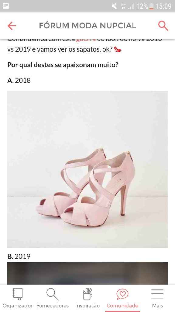 Guerra de look 2018 vs 2019 - 2