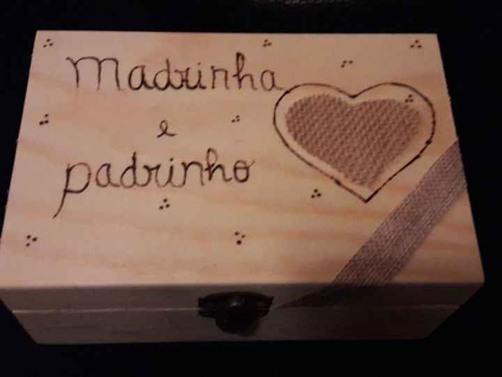 Convite para Madrinha e Damas de Honor com miminho - 1