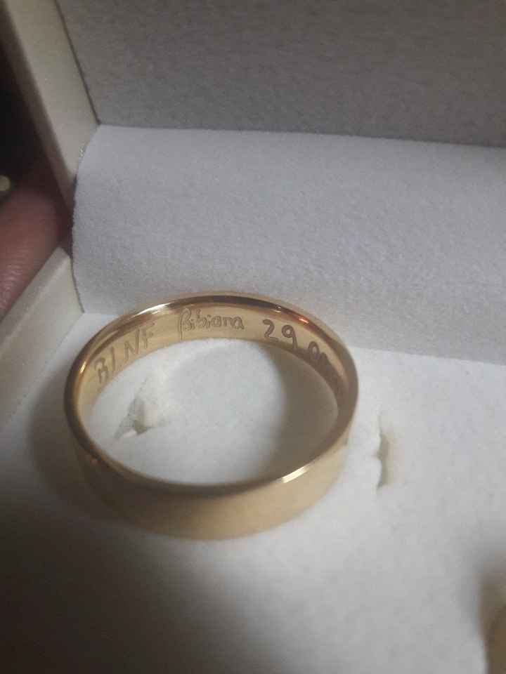 O que vais gravar nas alianças? 💍 - 1