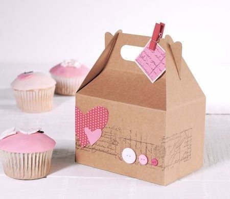 Caixa para lembranças em rosa 3