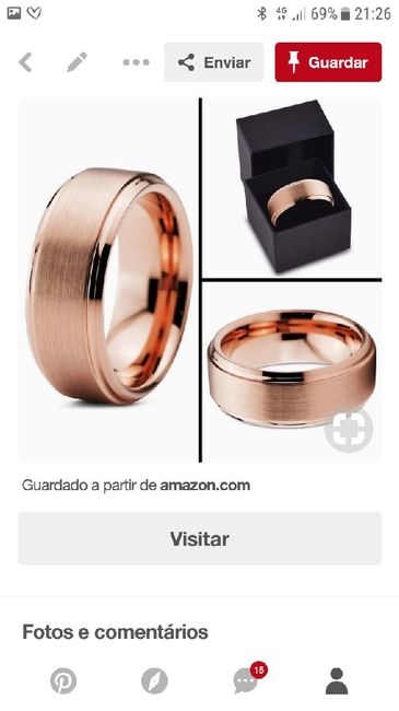 Alianças- inspirações ouro rosa - 3