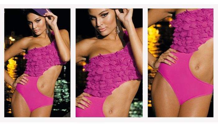 Biquinis/triquinis para a lua de mel in pink - 13